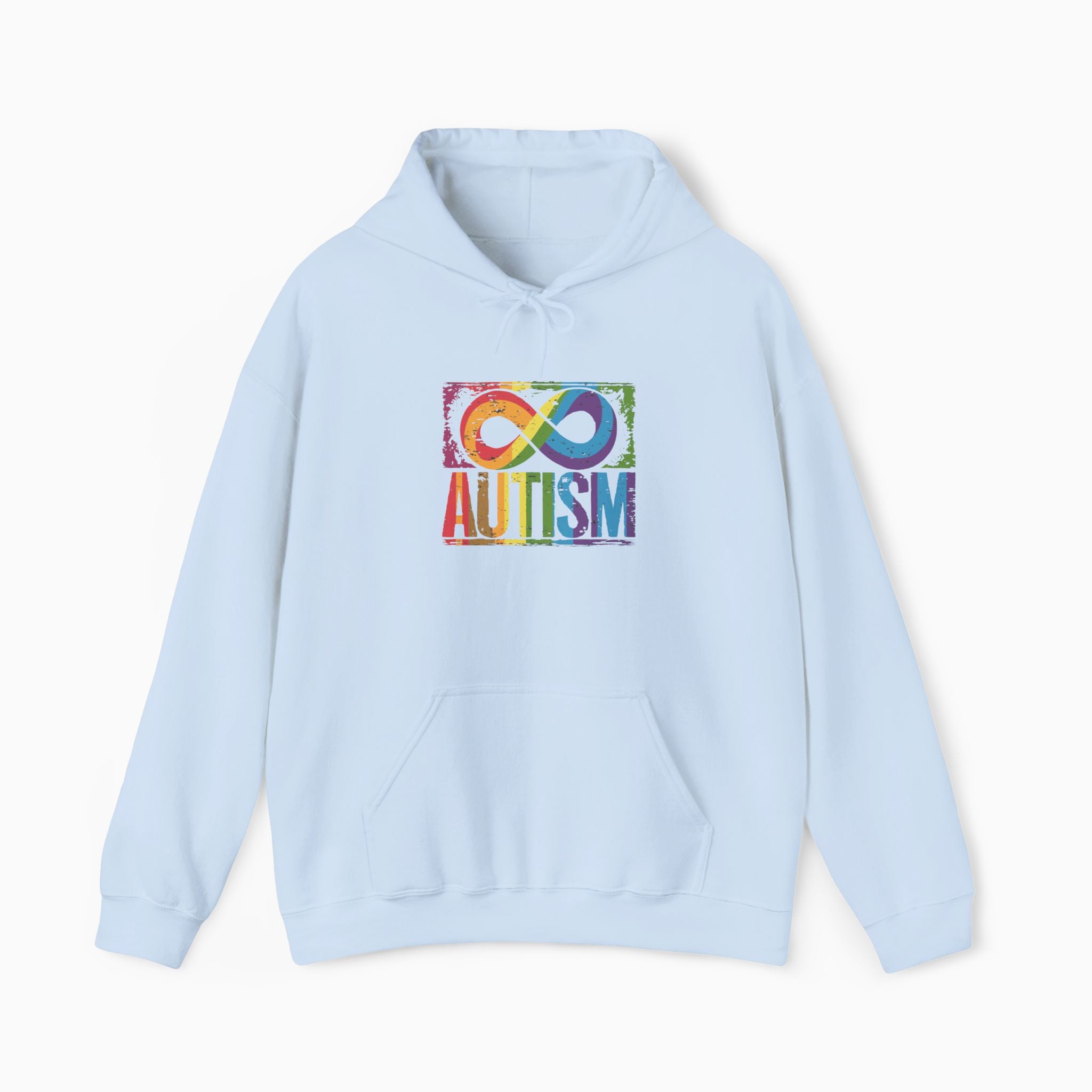 Autism Grunge Infinity Rainbow Hoodie