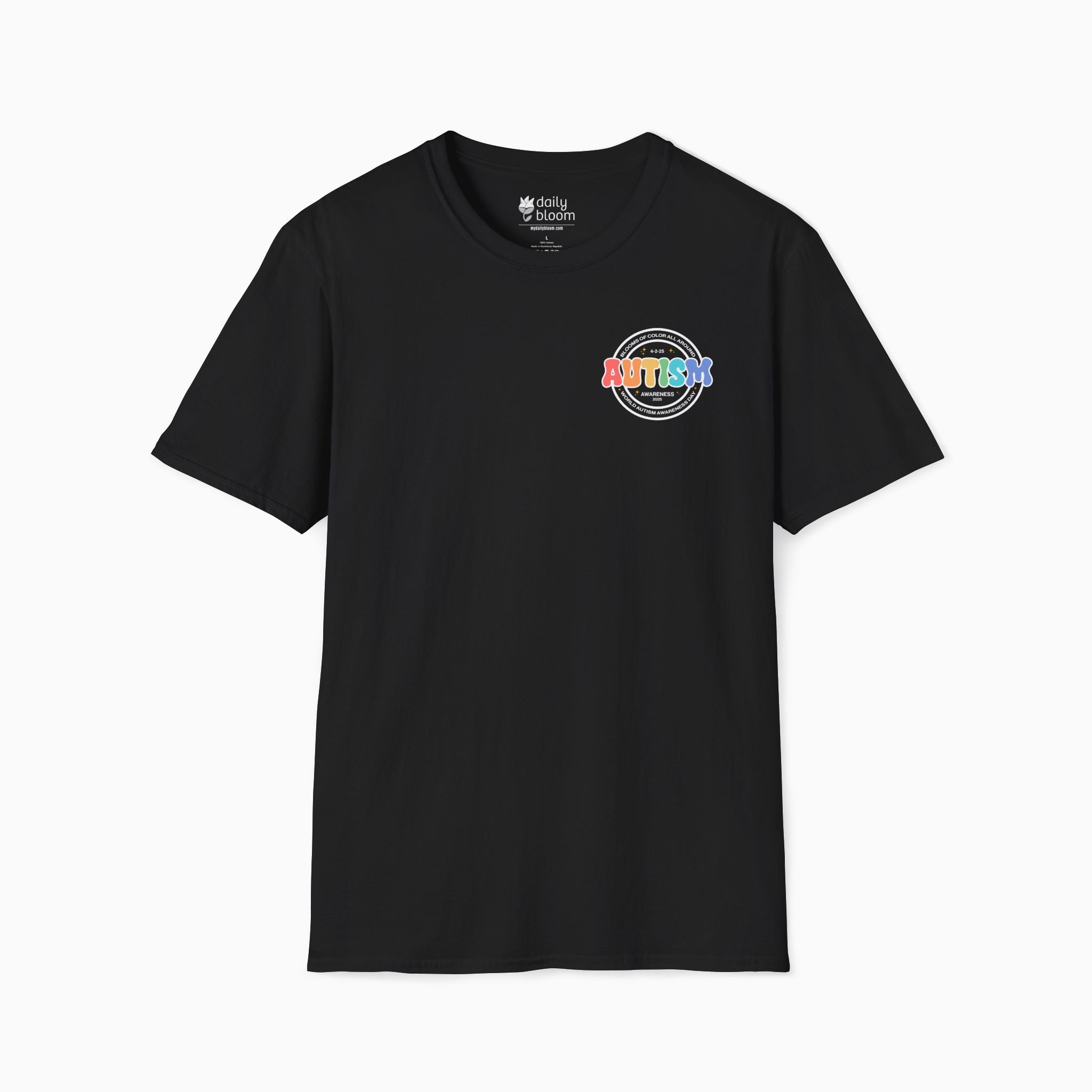 Autism Awareness 2025 - Blooms of Color All Around T-Shirt