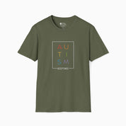 Autism Rainbow Acceptance Box Tee