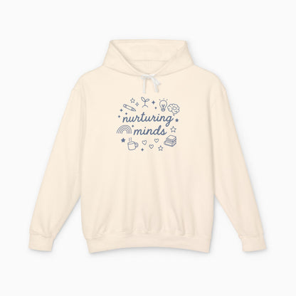 Nurturing Minds Comfort Colors Lightweight Hoodie