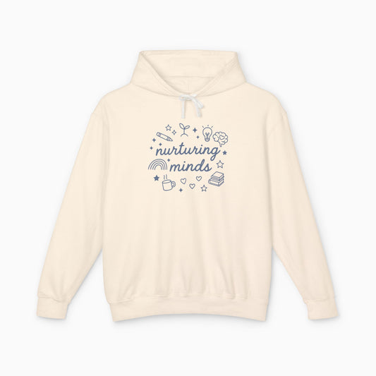Nurturing Minds Comfort Colors Lightweight Hoodie