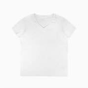 Autism Awareness 2025 - Affirmation Handprints Ladies V-Neck T-Shirt