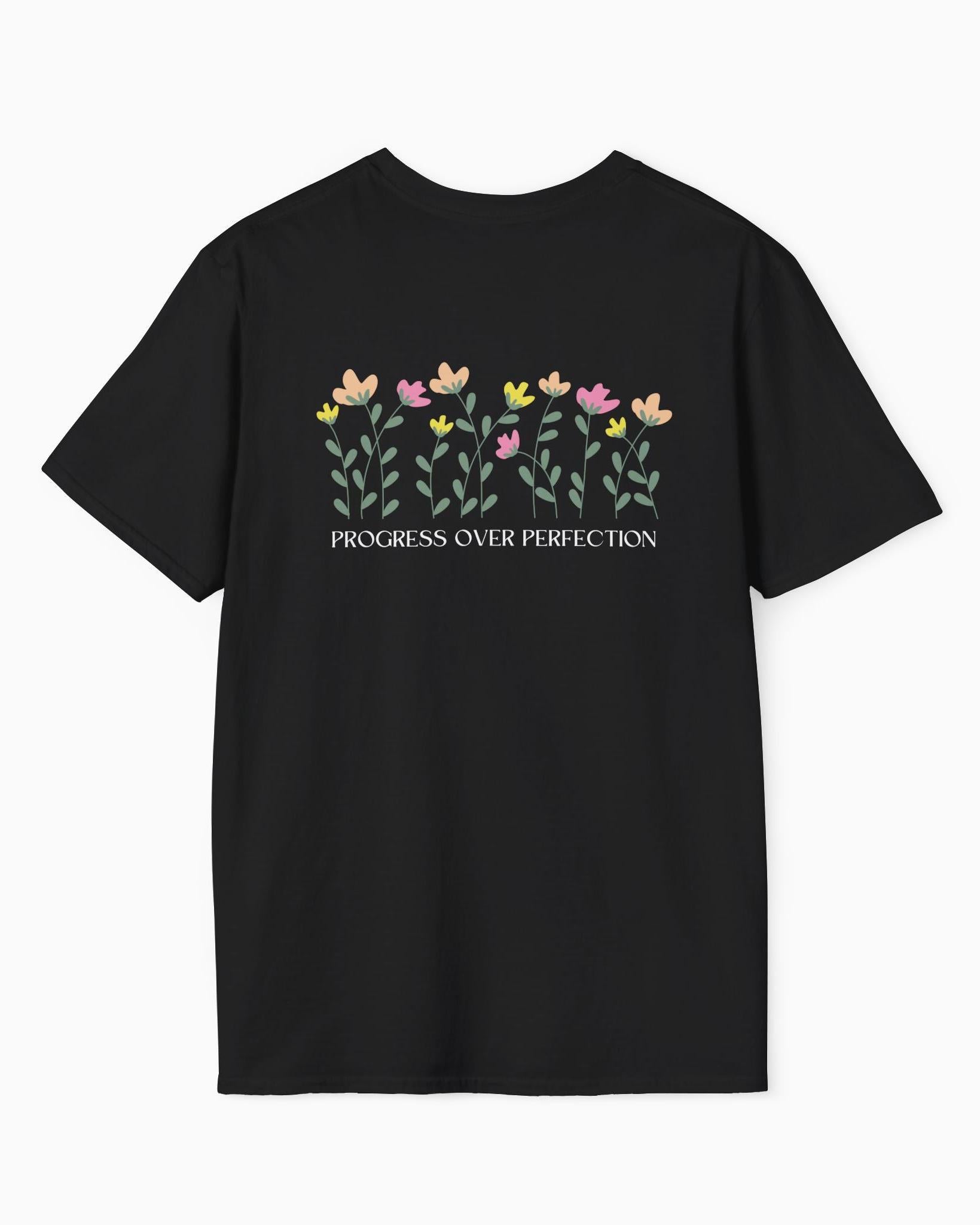 Progress over Perfection Tee w/ Back Print