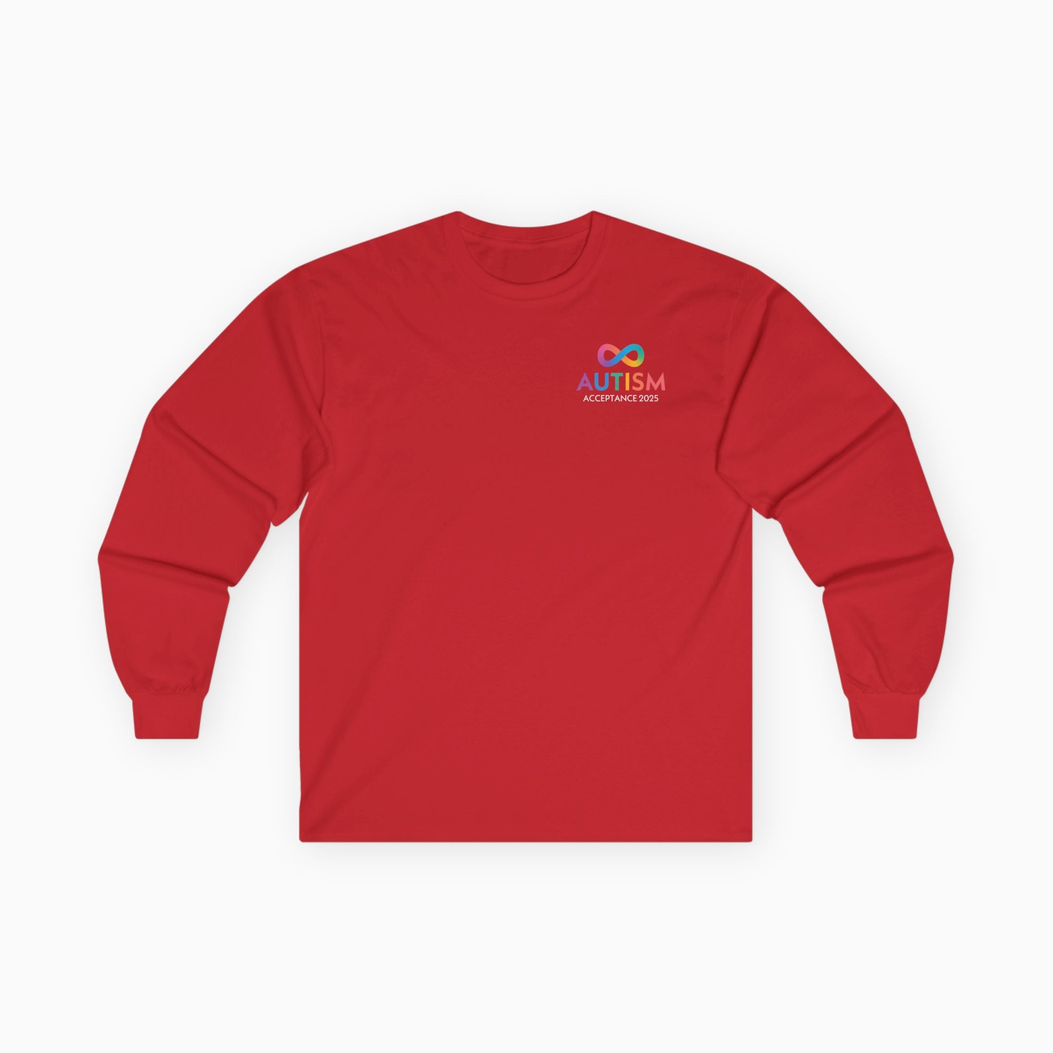 Autism Awareness 2025 - Infinity Acceptance Long Sleeve Tee