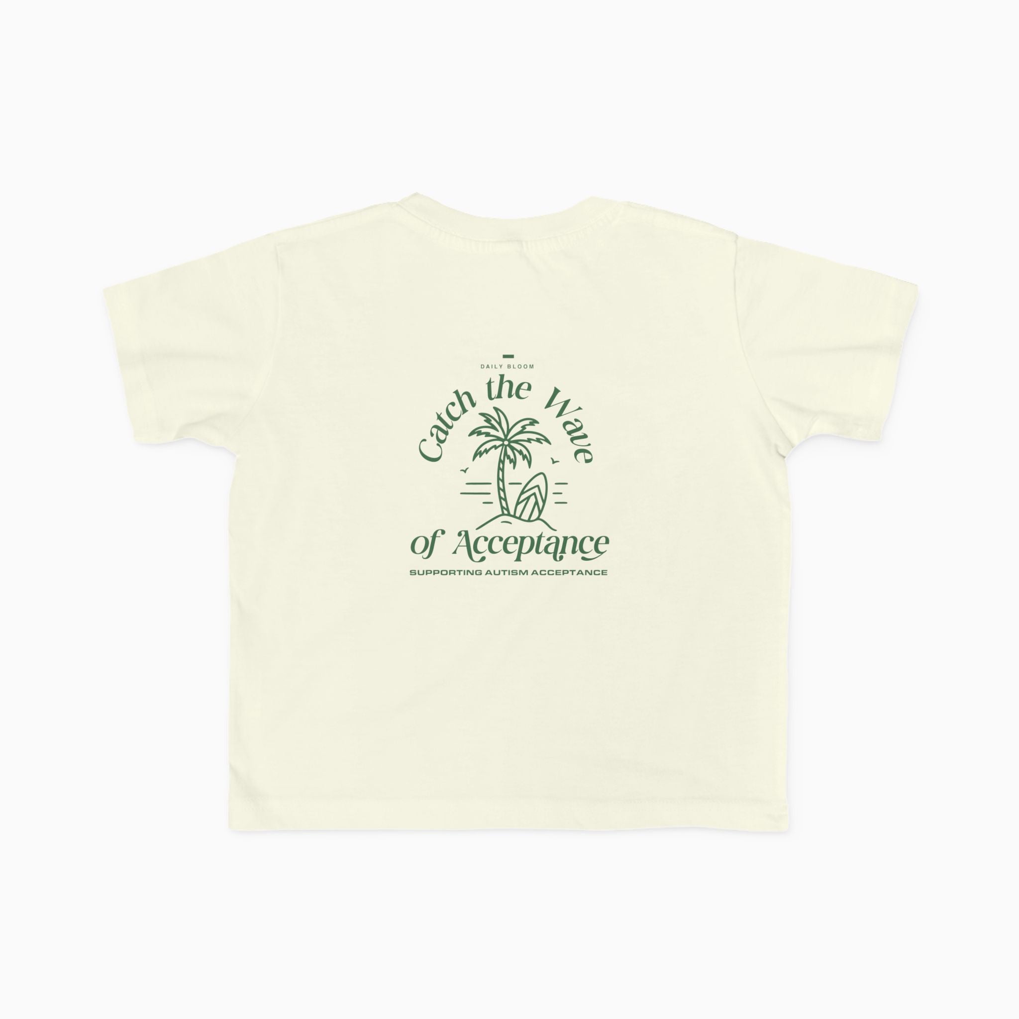 Autism Kids clothes - Catch the Wave of Acceptance Toddler T-Shirt - Daily Bloom