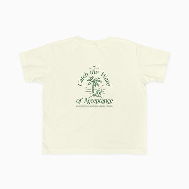 Autism Kids clothes - Catch the Wave of Acceptance Toddler T-Shirt - Daily Bloom