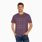 Autism Acceptance Box Comfort Colors Tee