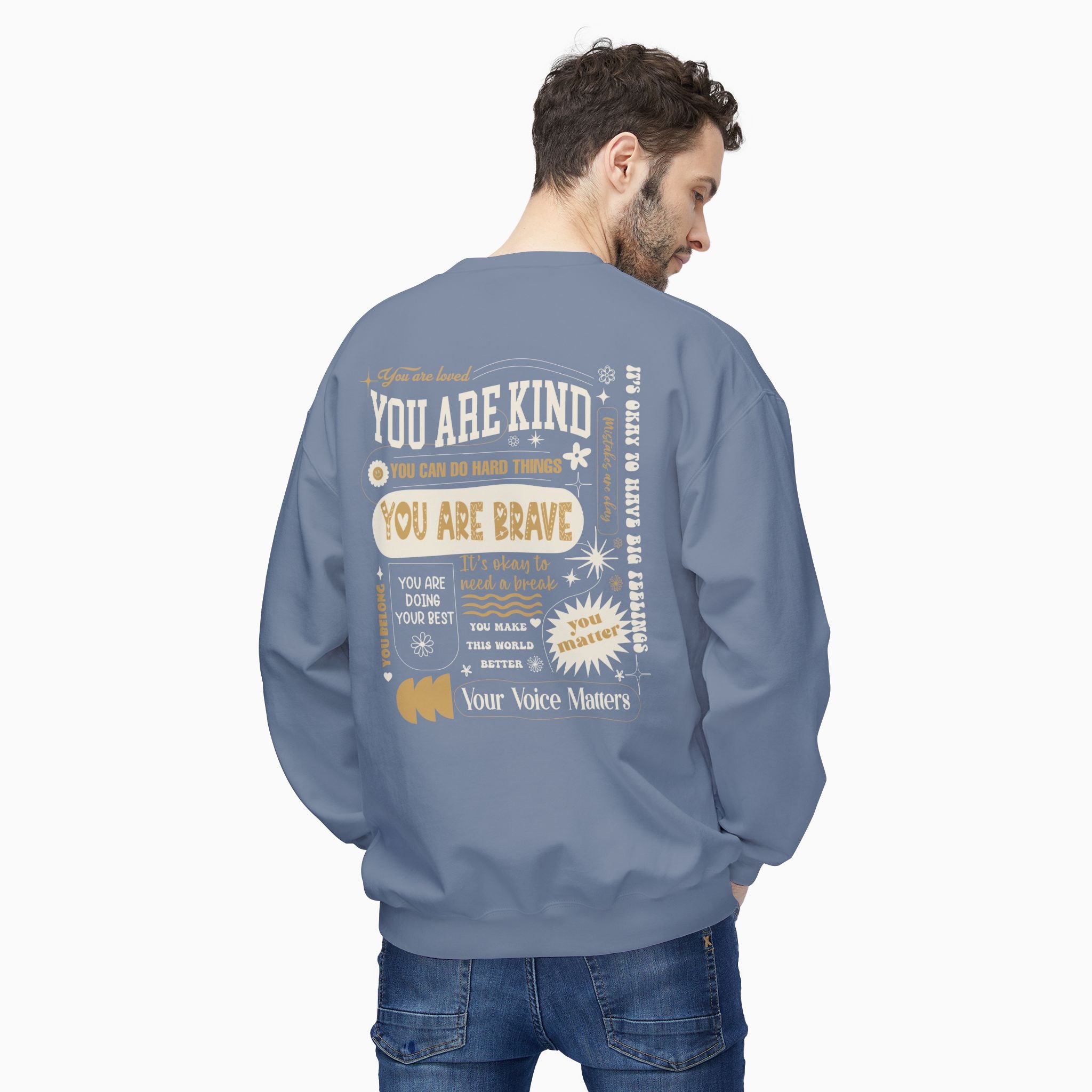 Together We Bloom Tag Free Sweatshirt