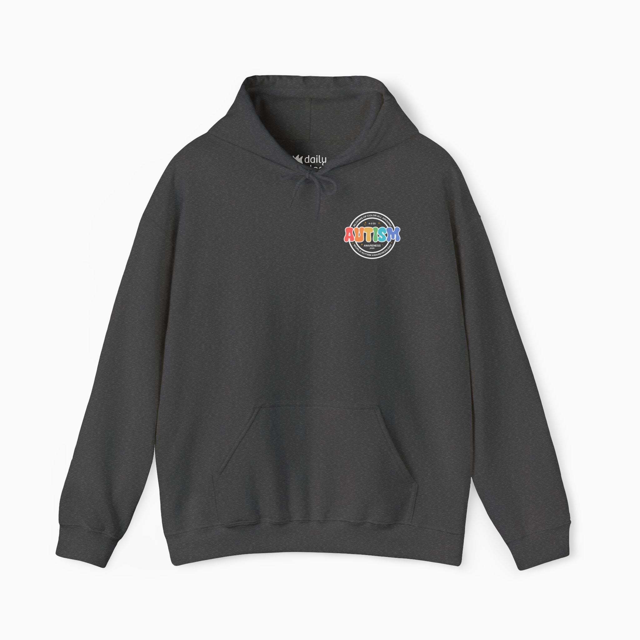 Autism Awareness 2025 - Blooms of Color All Around Hoodie