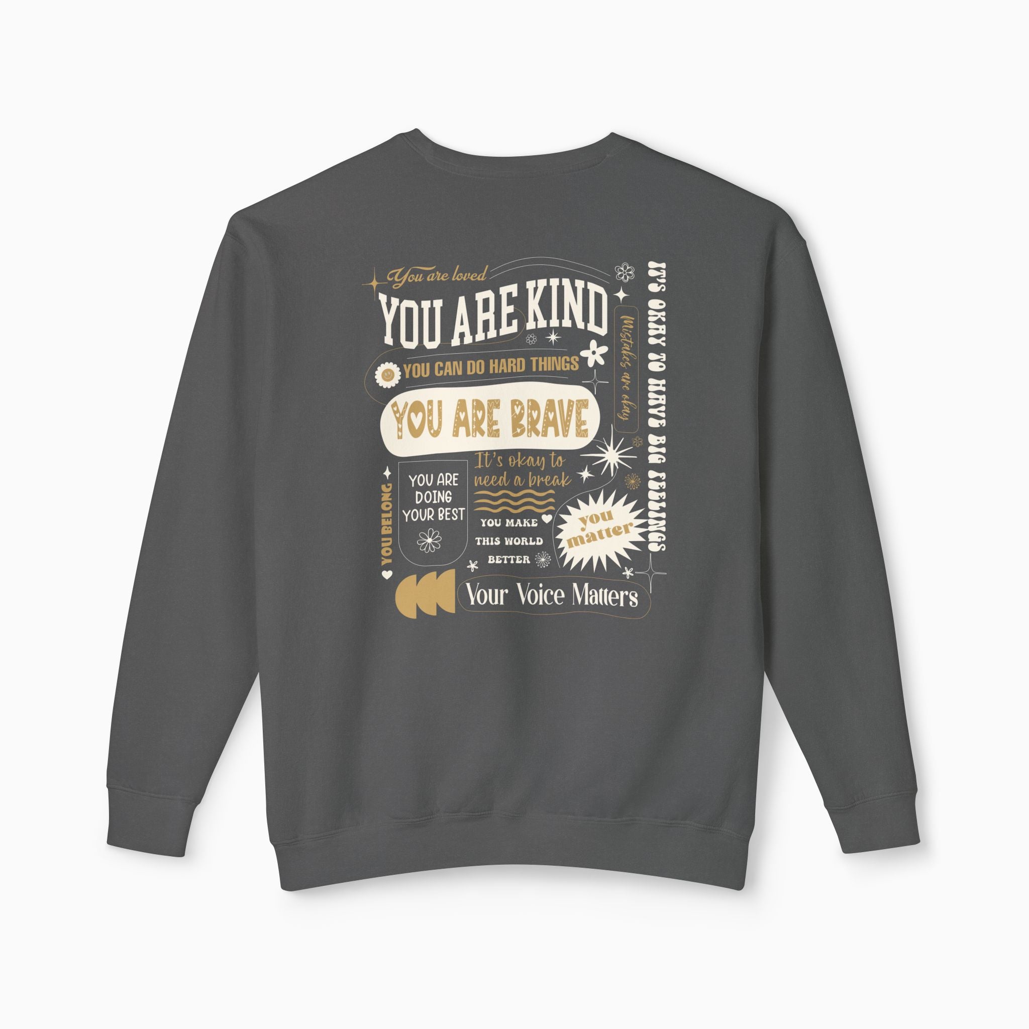 Together We Bloom Comfort Colors Lightweight Sweatshirt