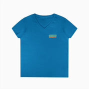 Autism Awareness 2025 - Celebrate Minds of All Kinds Ladies V-Neck T-Shirt