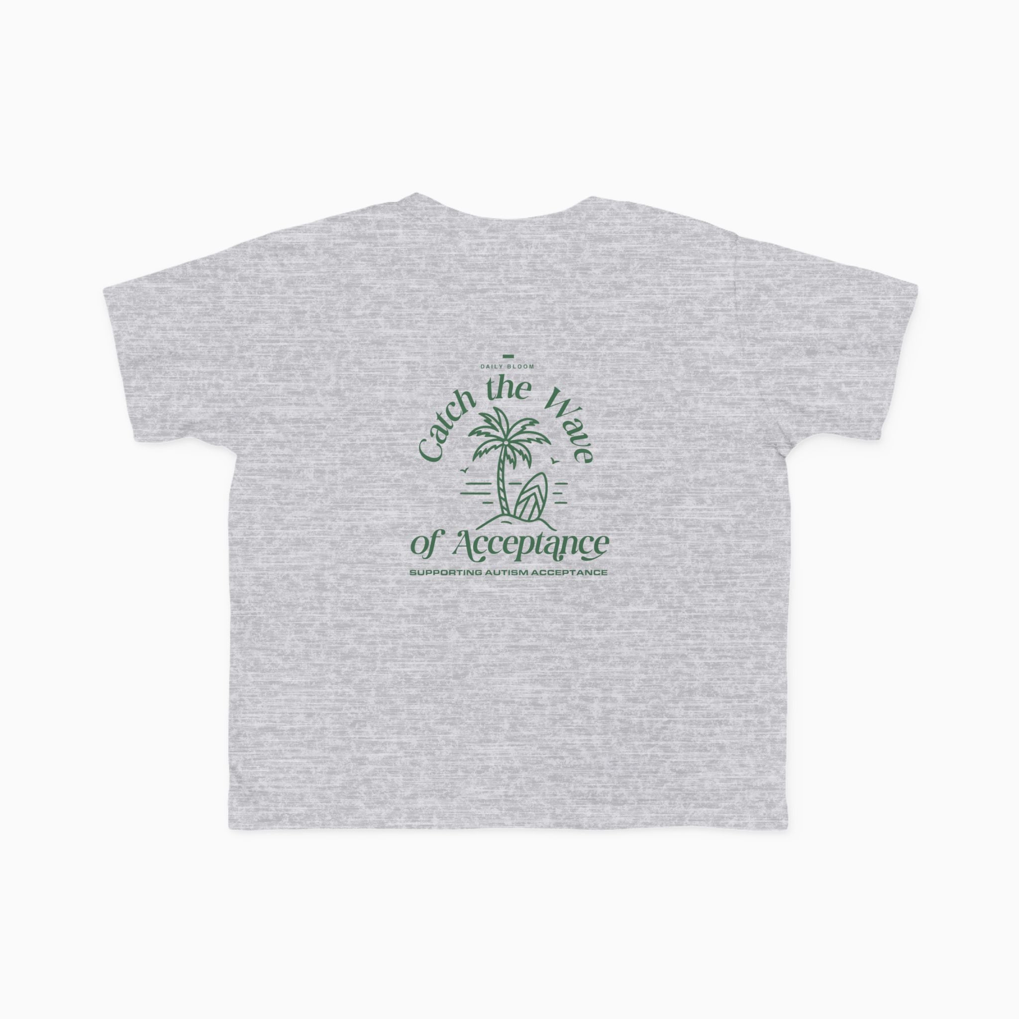 Autism Kids clothes - Catch the Wave of Acceptance Toddler T-Shirt - Daily Bloom