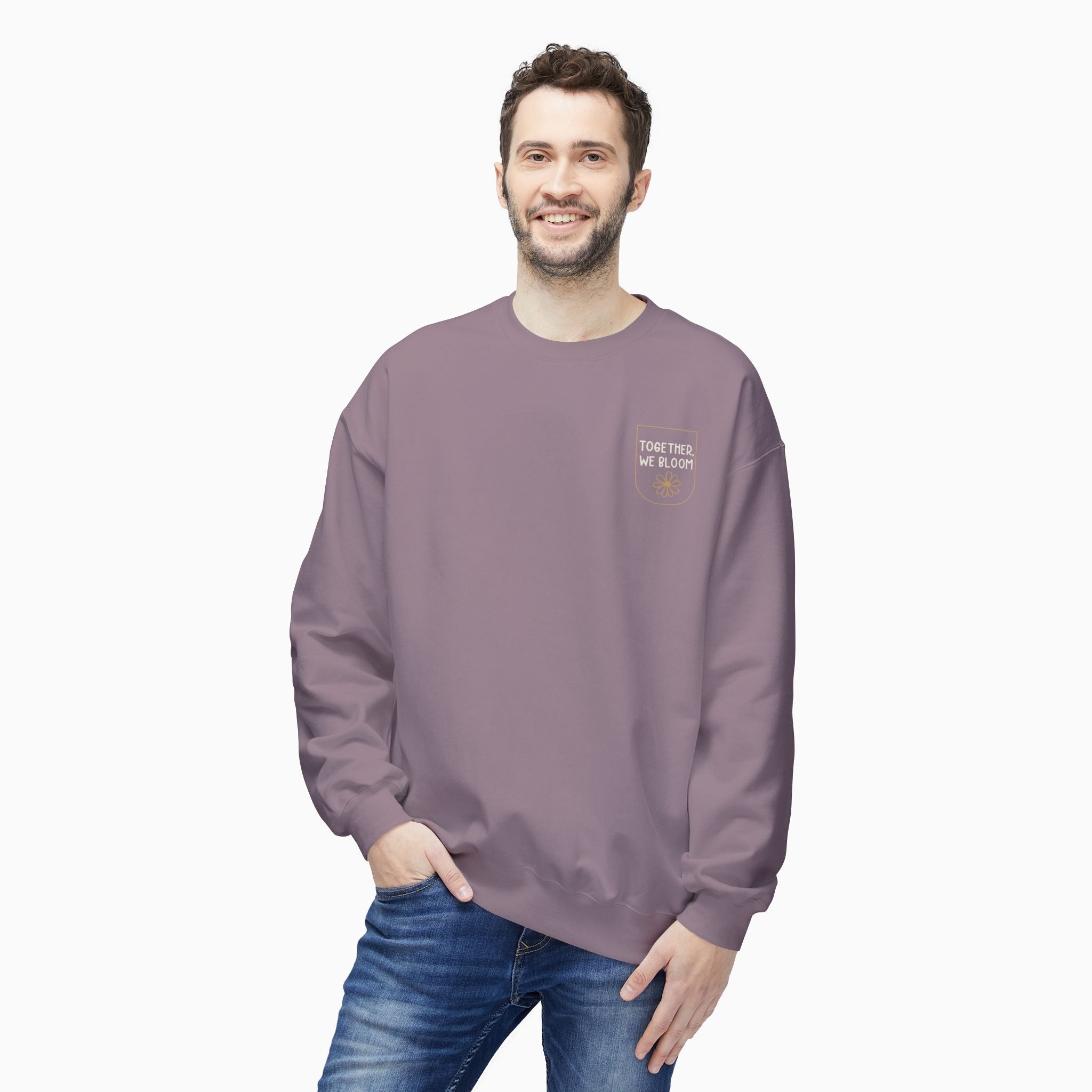 Together We Bloom Tag Free Sweatshirt