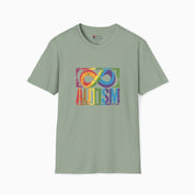 Autism Grunge Infinity Rainbow Tee