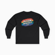 Autism Awareness 2025 - Brushstrokes of Awareness Long Sleeve Tee