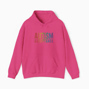 Autism Acceptance Grunge Rainbow Hoodie