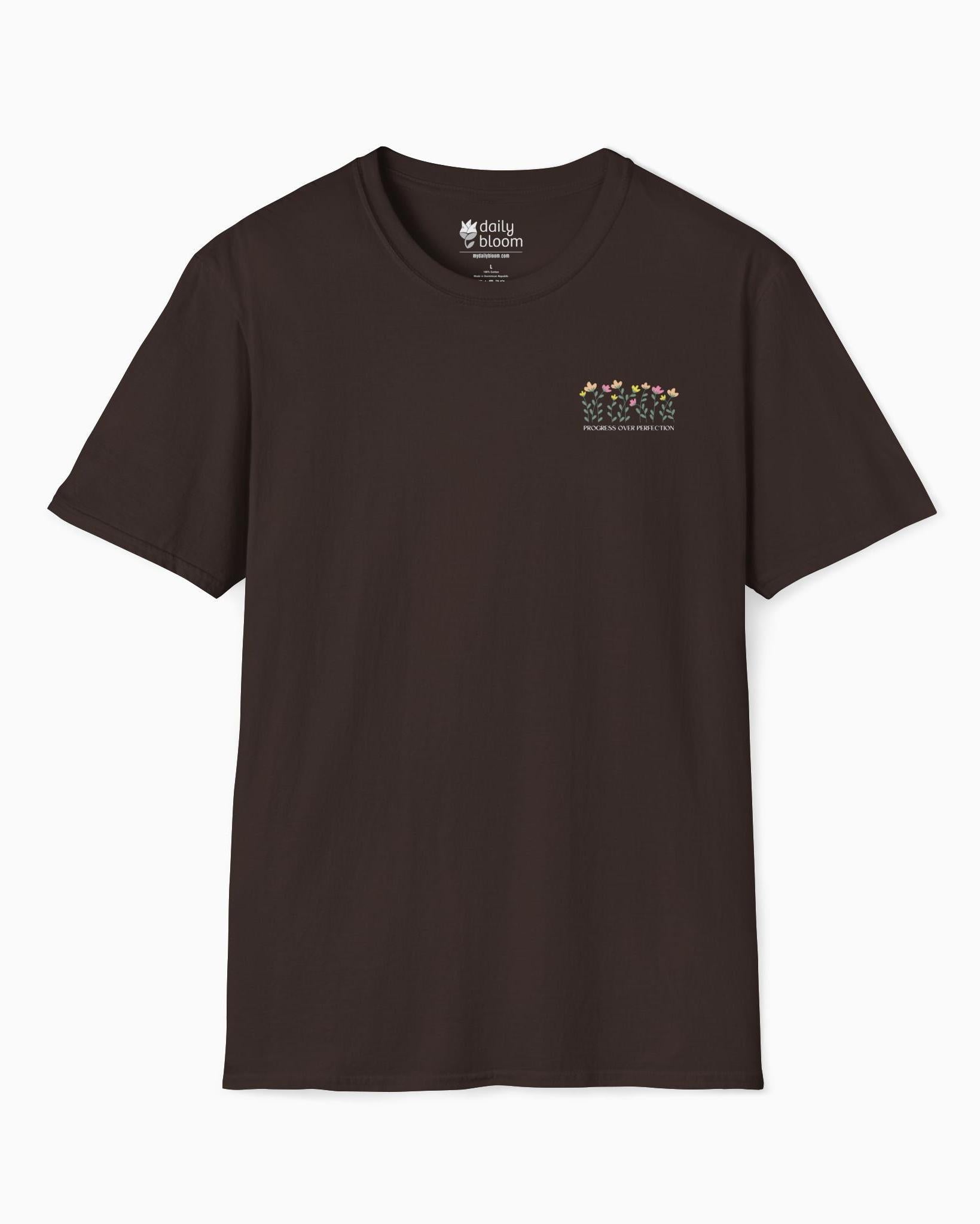 Progress over Perfection Tee w/ Back Print
