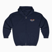 Autism Awareness 2025 - Tree of Acceptance Zip Up Hoodie