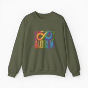 Autism Grunge Infinity Rainbow Sweatshirt