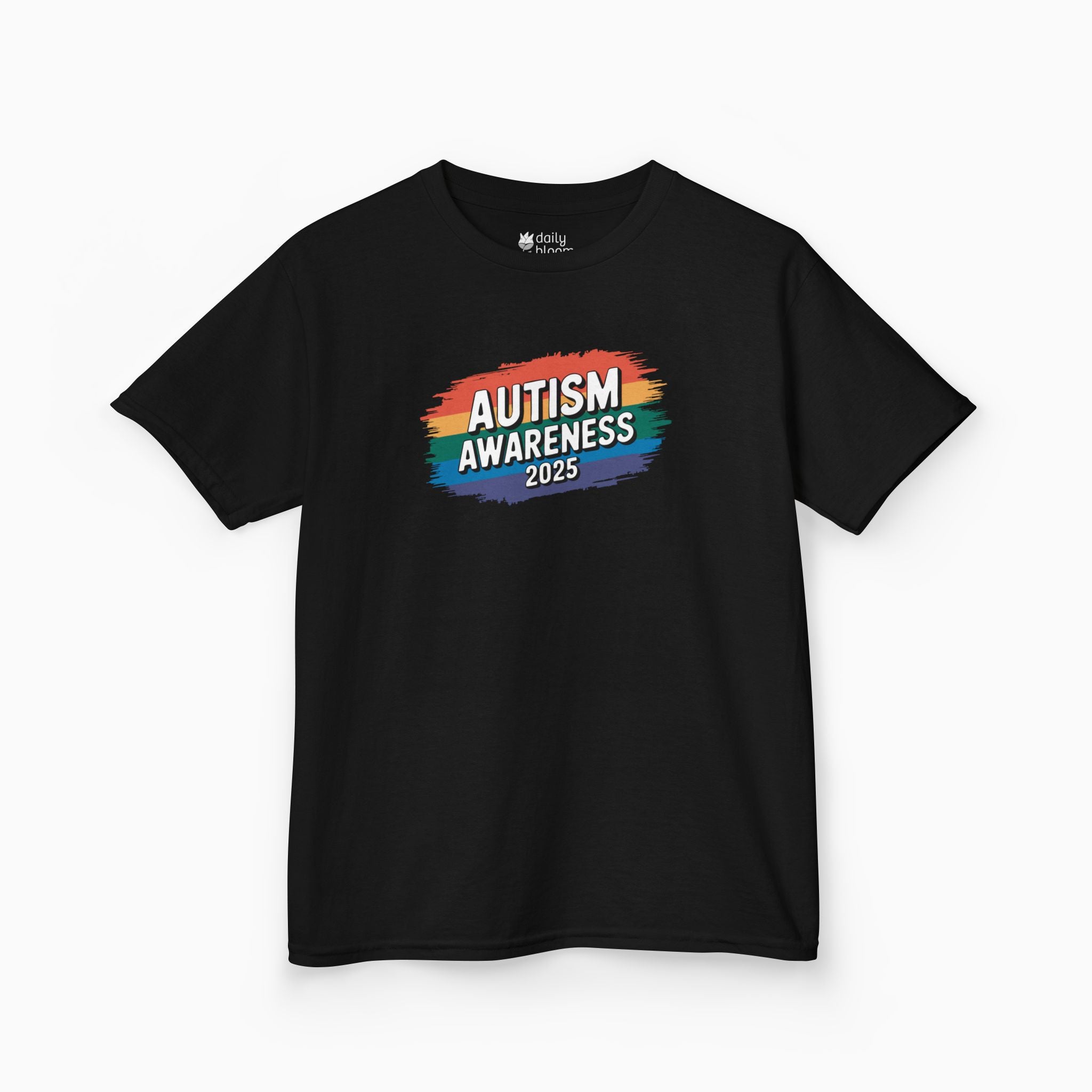 Autism Awareness 2025 - Brushstrokes of Awareness Youth T-Shirt