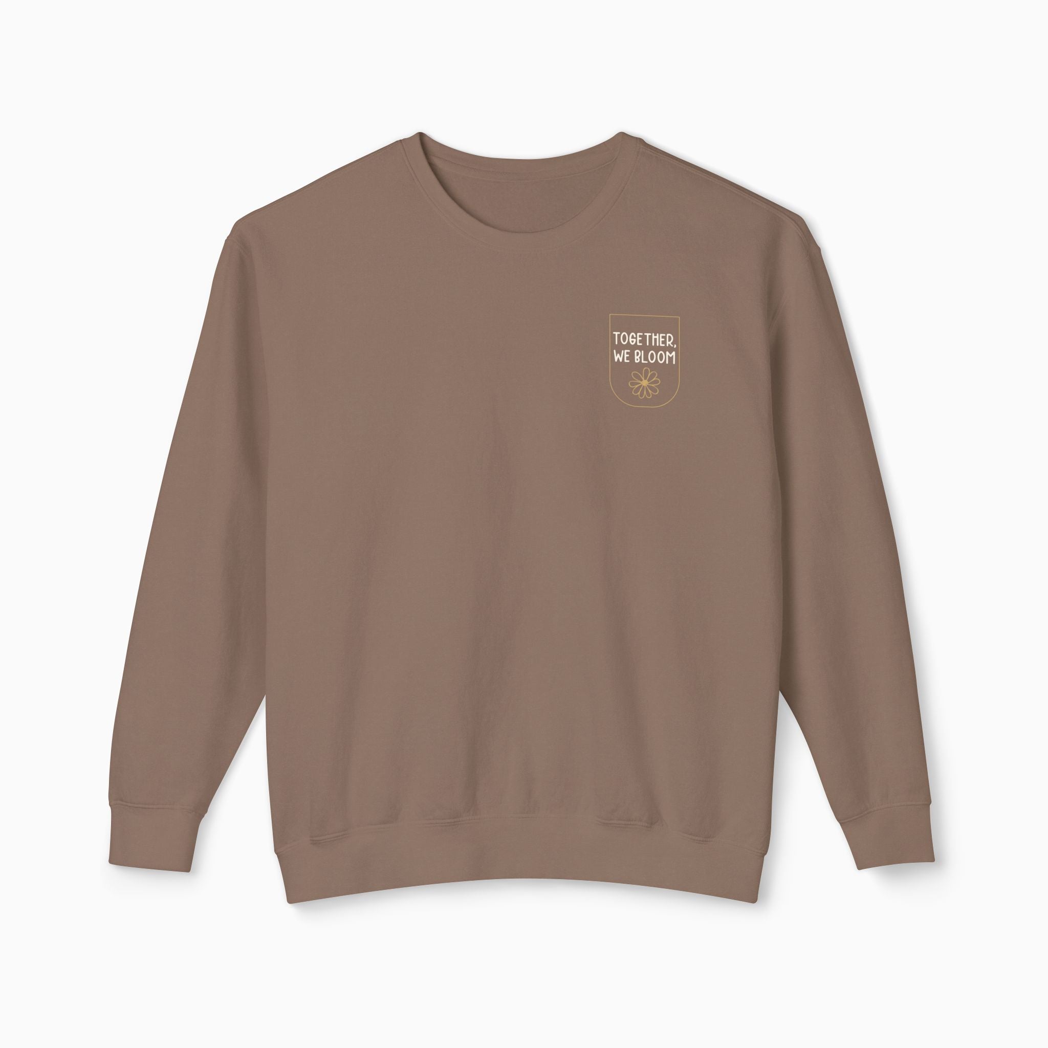 Together We Bloom Comfort Colors Lightweight Sweatshirt