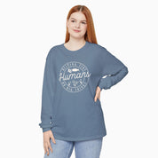 Helping Tiny Humans Do Big Things Comfort Colors Long Sleeve T-Shirt
