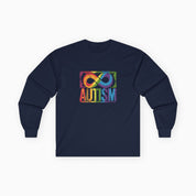 Autism Grunge Infinity Rainbow Long Sleeve T-Shirt