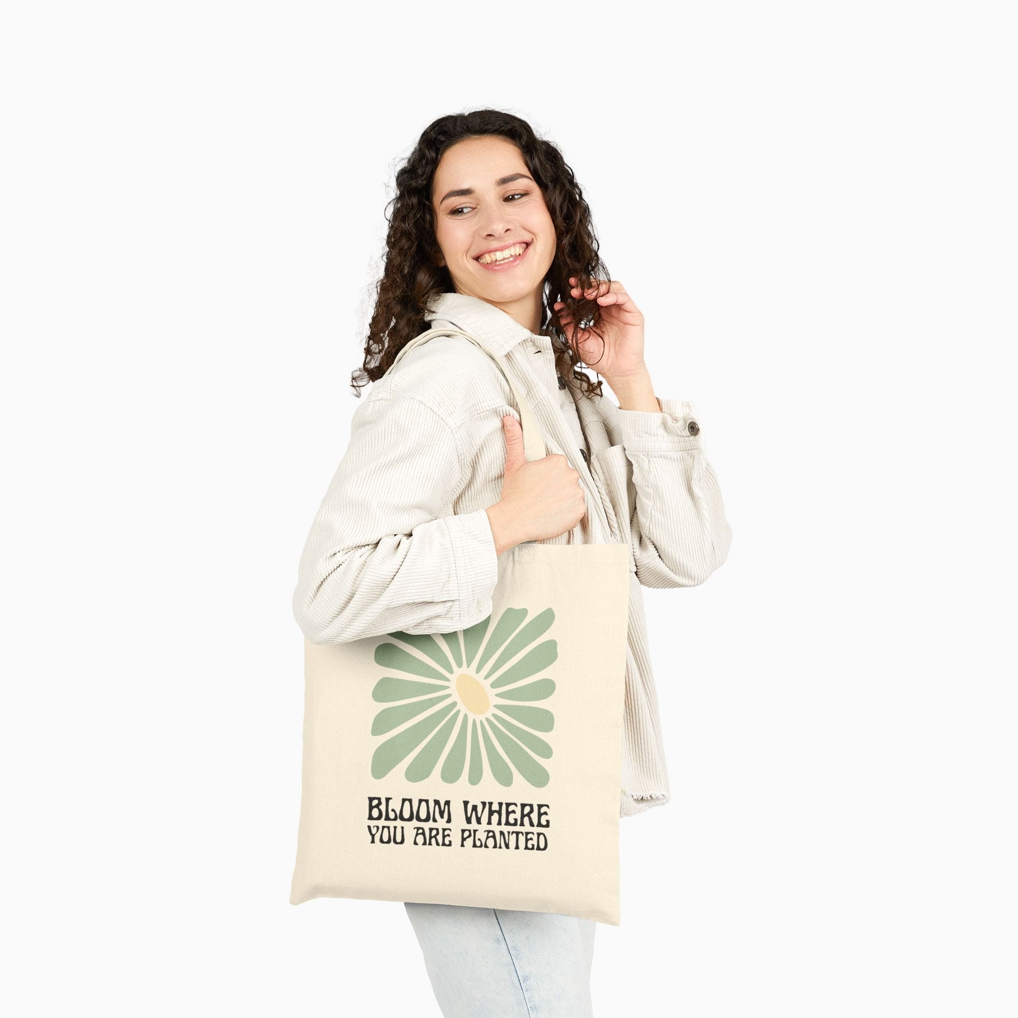 Bloom Where You Are Planted Tote Bag