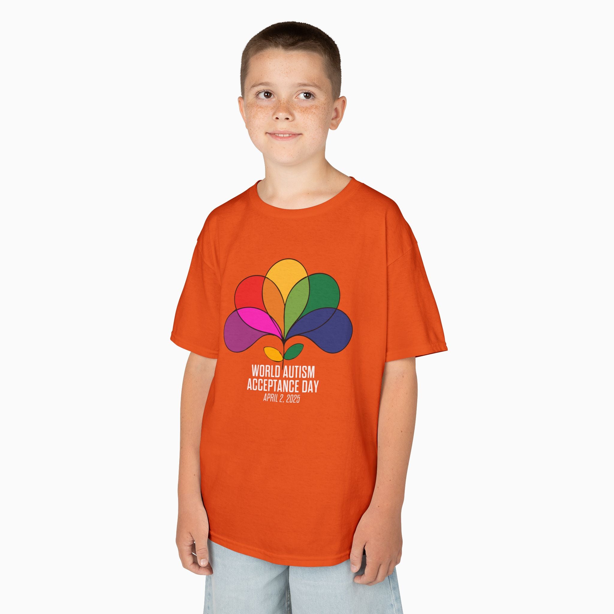 Autism Awareness 2025 - Spectrum in Bloom Youth T-Shirt