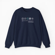 Different Petals Same Garden Flower Sketches Sweatshirt