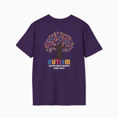 Autism Awareness 2025 - Tree of Acceptance T-Shirt