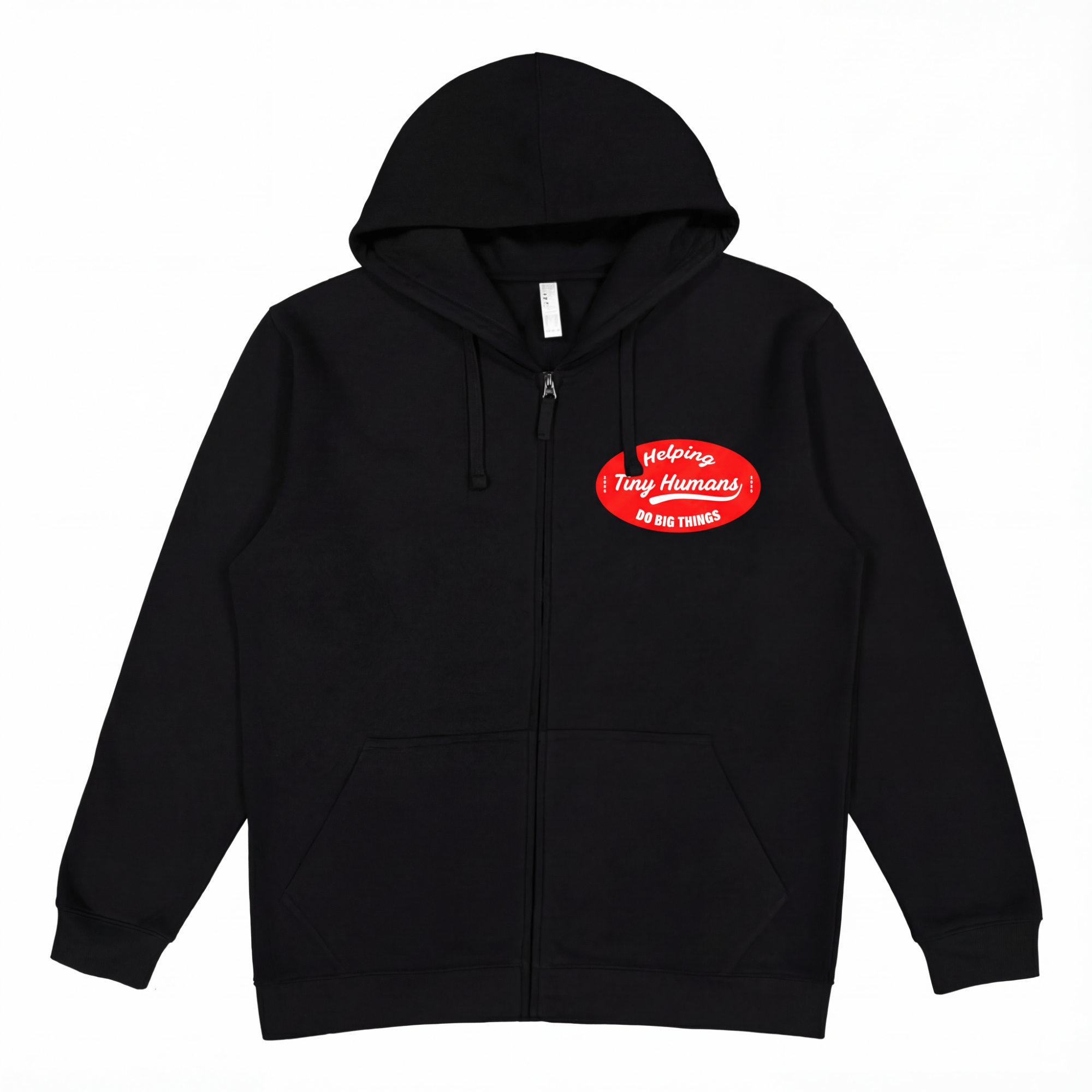 Autism Hoodie - Helping Tiny Humans Do Big Things Retro Zip Up Hoodie - Daily Bloom