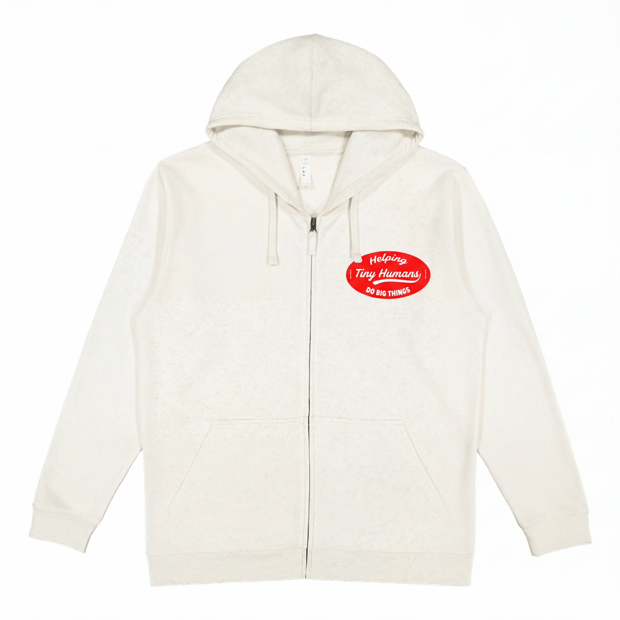 Autism Hoodie - Helping Tiny Humans Do Big Things Retro Zip Up Hoodie - Daily Bloom