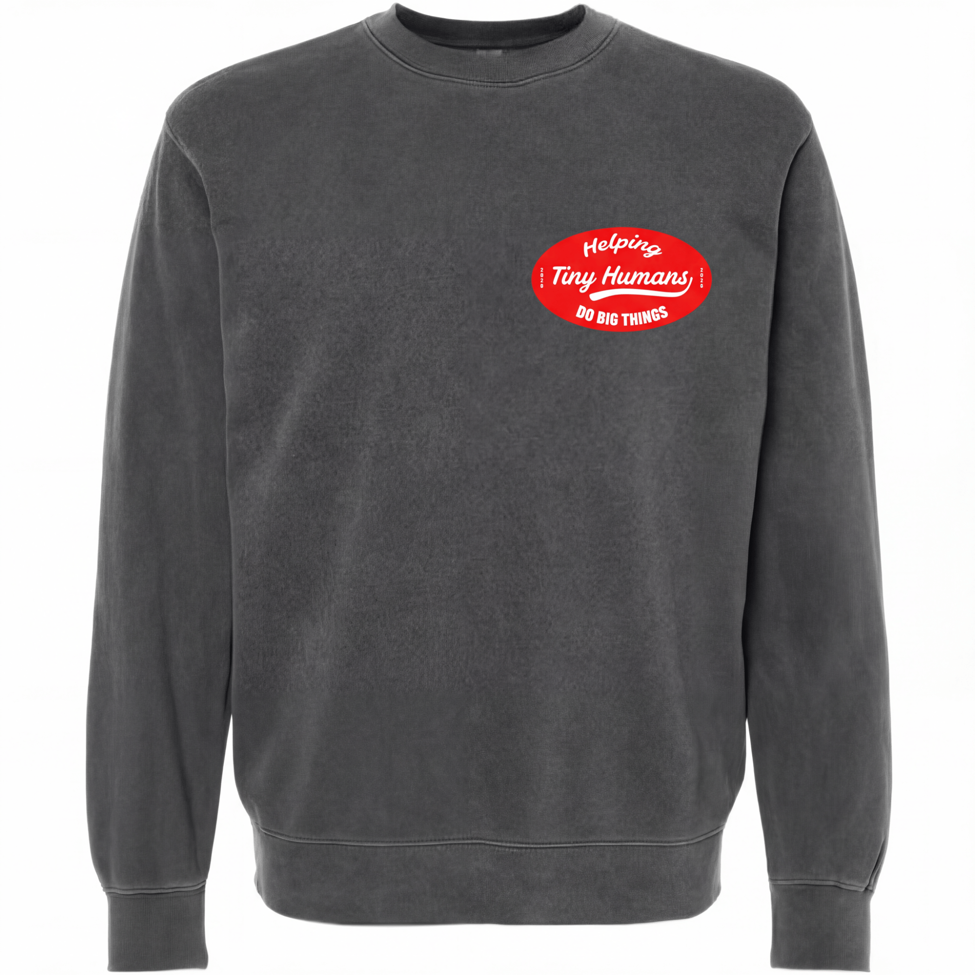 Autism Sweatshirt - Helping Tiny Humans Do Big Things Retro Sweatshirt - Daily Bloom