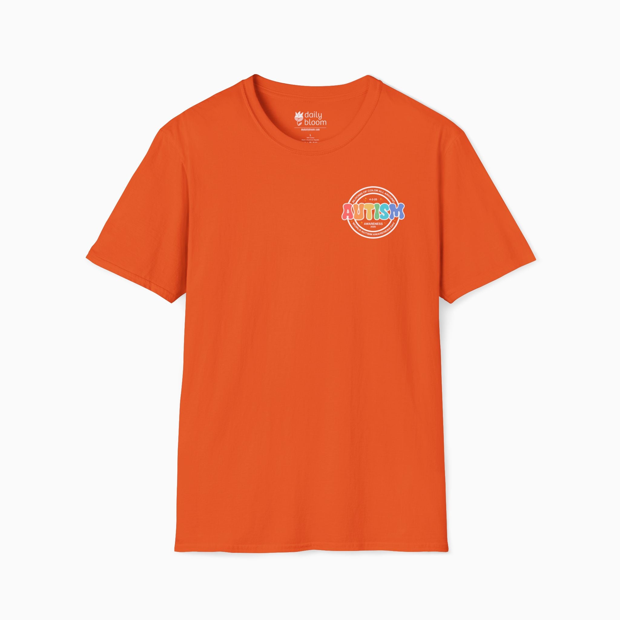 Autism Awareness 2025 - Blooms of Color All Around T-Shirt