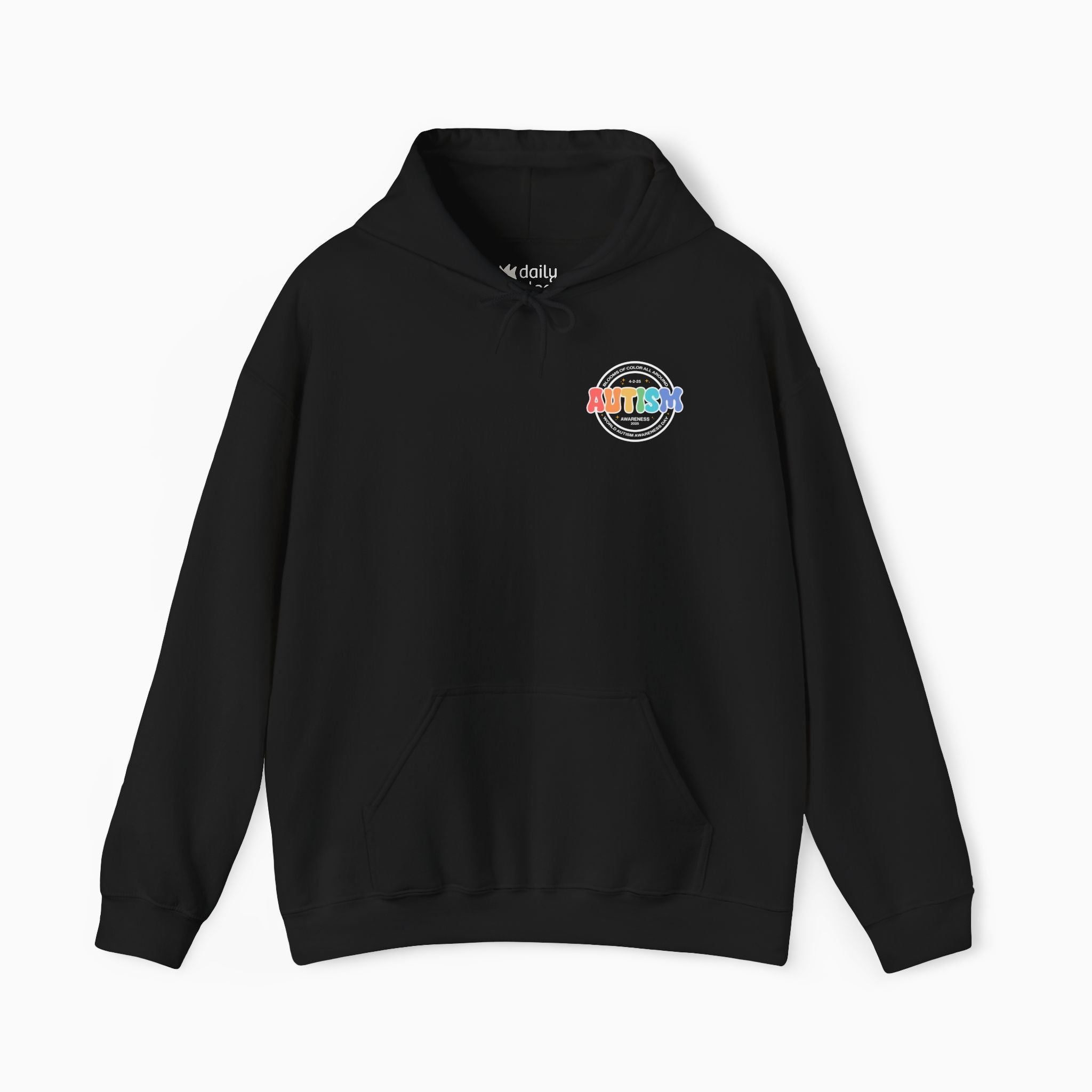 Autism Awareness 2025 - Blooms of Color All Around Hoodie