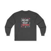 Autism Long - sleeve - Include Accept Empower Long Sleeve T-Shirt - Daily Bloom