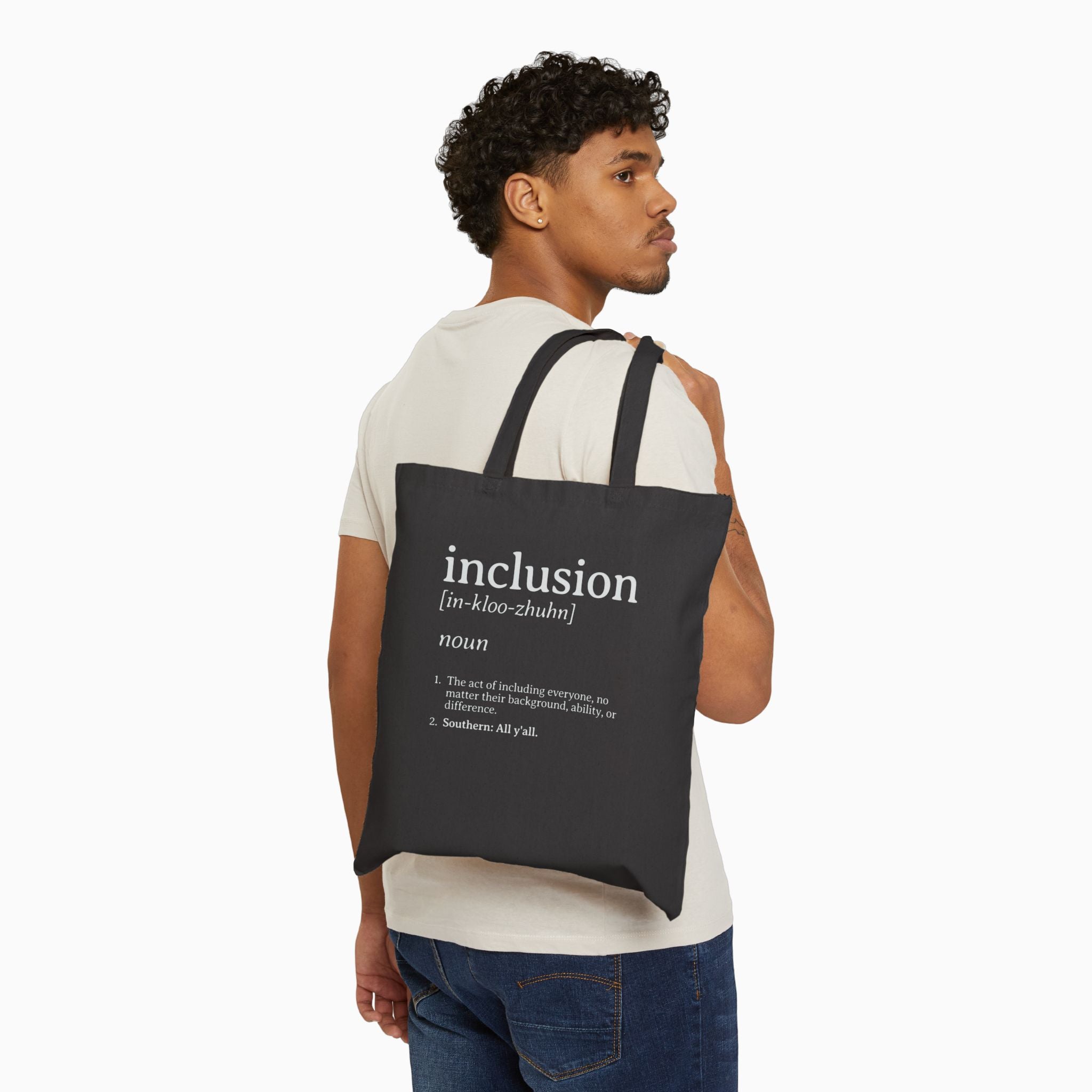 Inclusion Definition - Southern Style Canvas Tote Bag