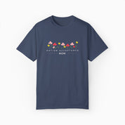 Autism Acceptance Mom Comfort Colors Tee