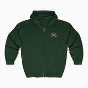 I Love Someone With Autism Zip Up Hoodie