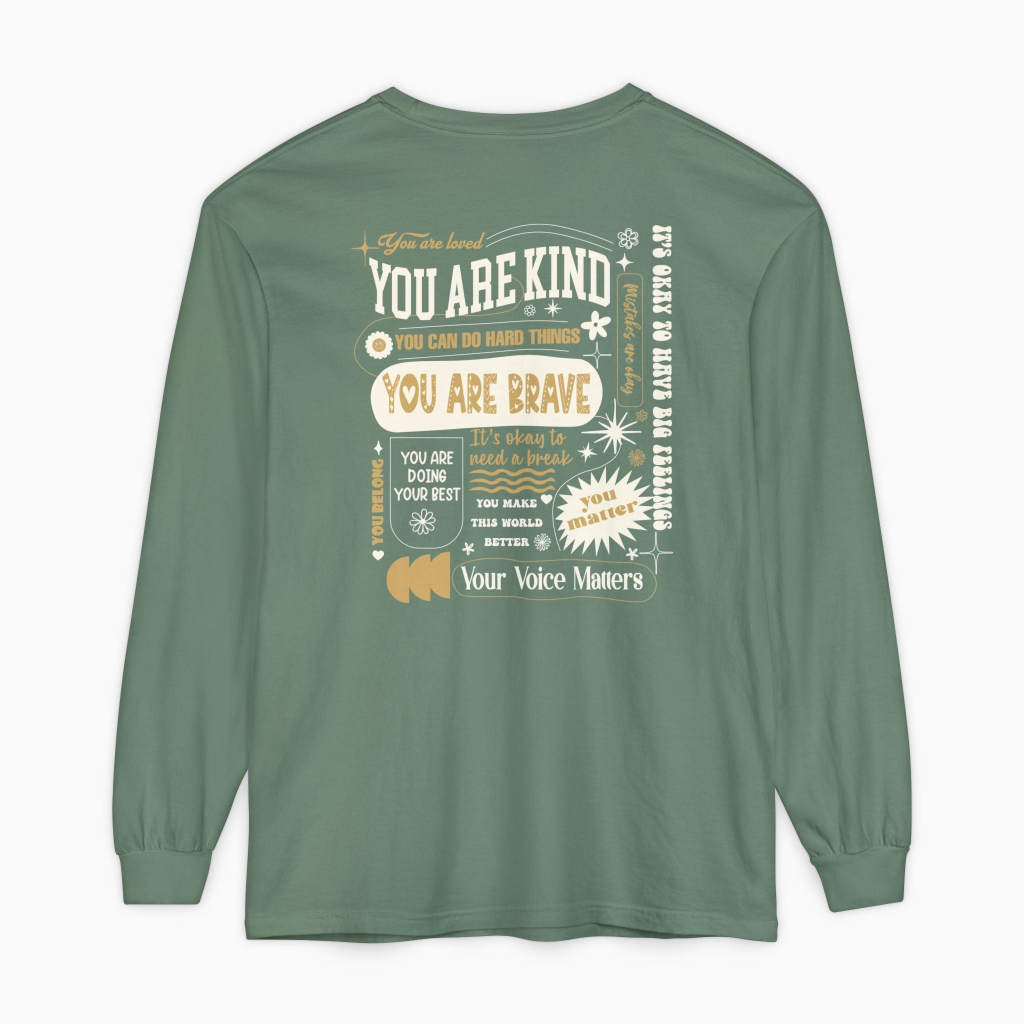 Together We Bloom Comfort Colors Long Sleeve T-Shirt