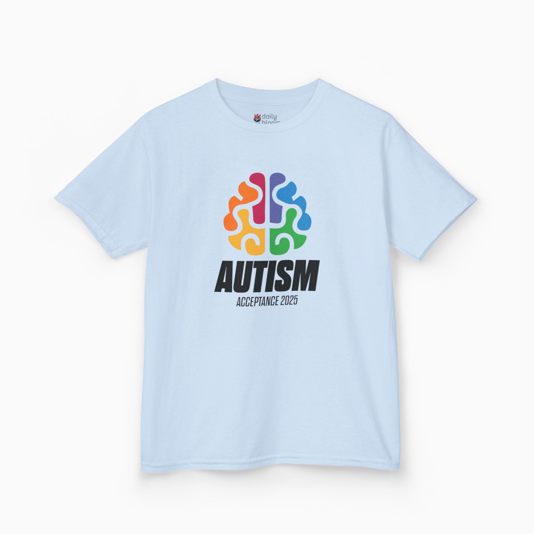 Autism Awareness 2025 - Brainbow Youth T-Shirt