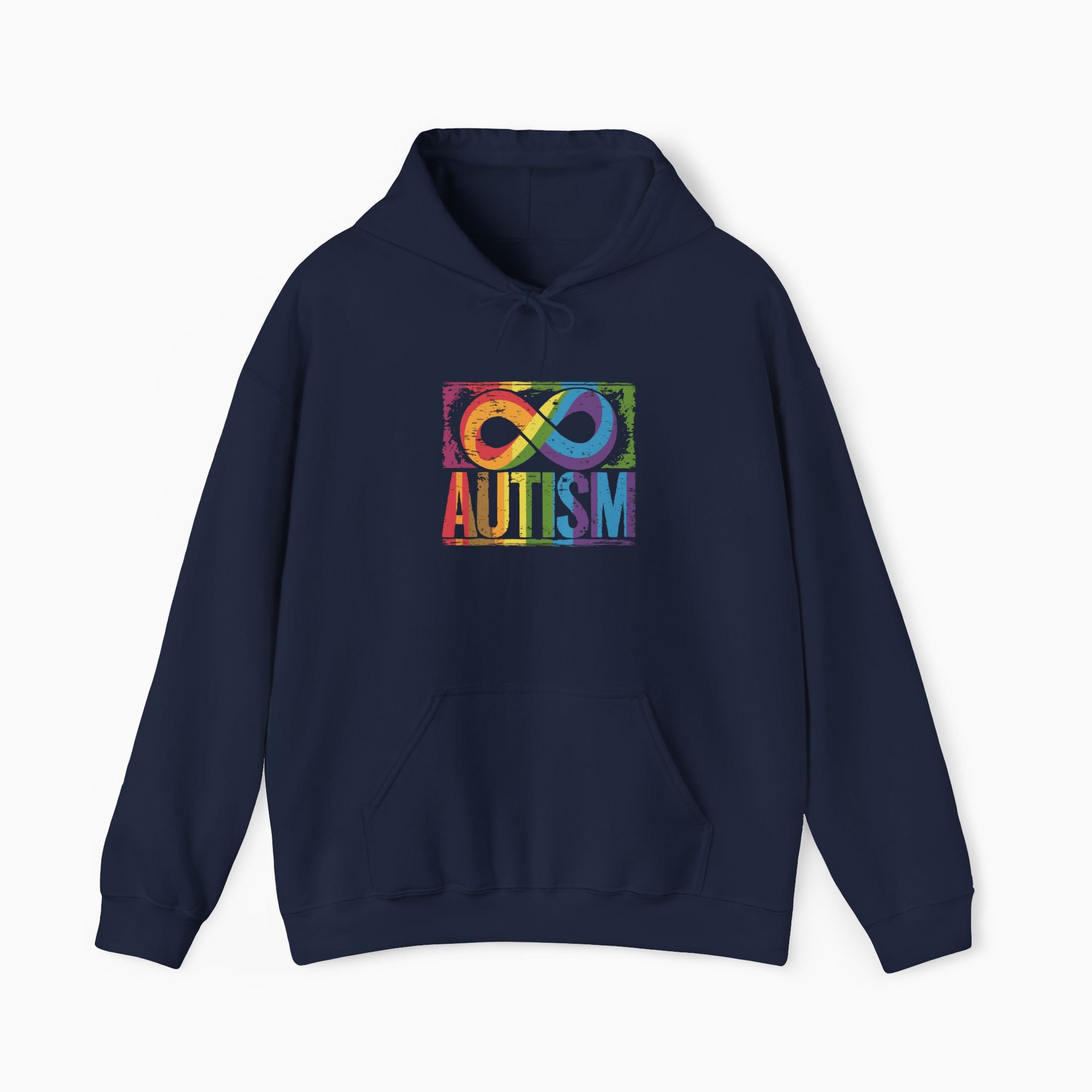 Autism Grunge Infinity Rainbow Hoodie