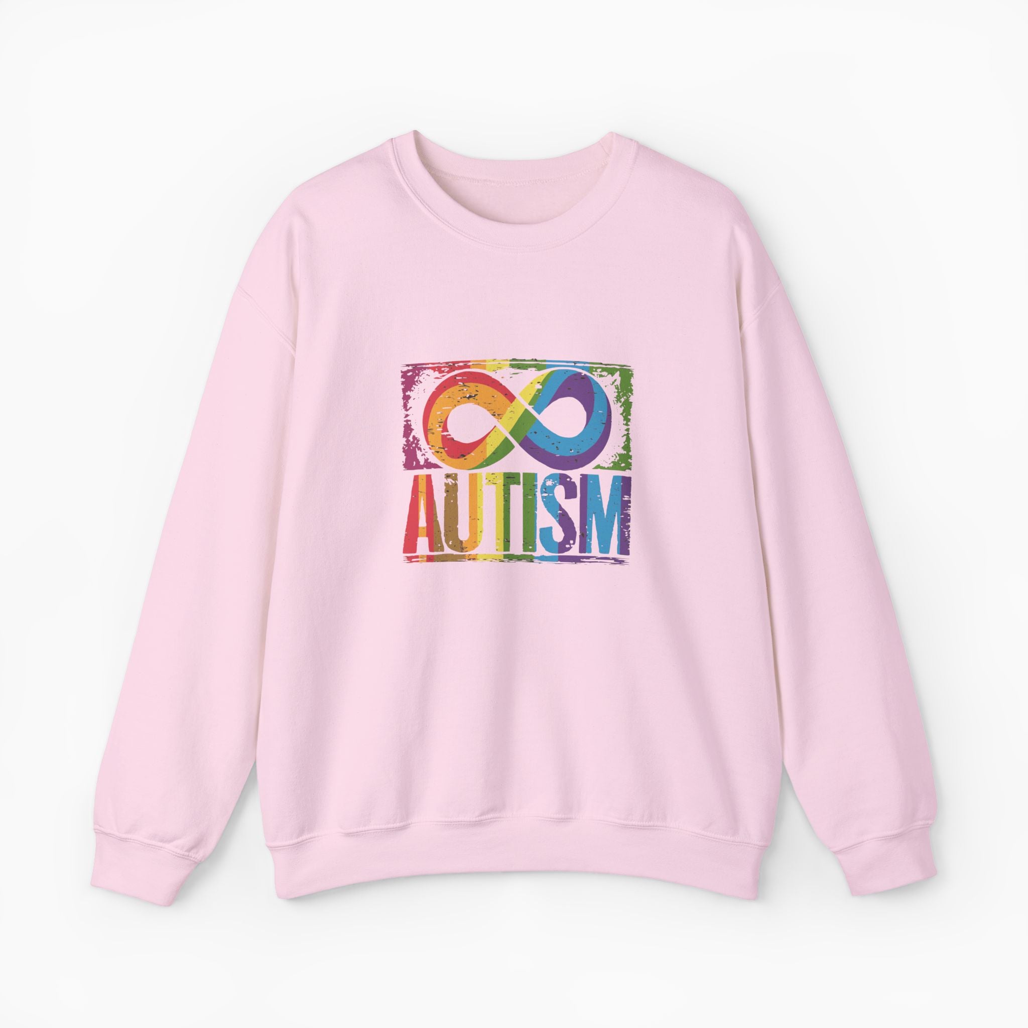Autism Grunge Infinity Rainbow Sweatshirt