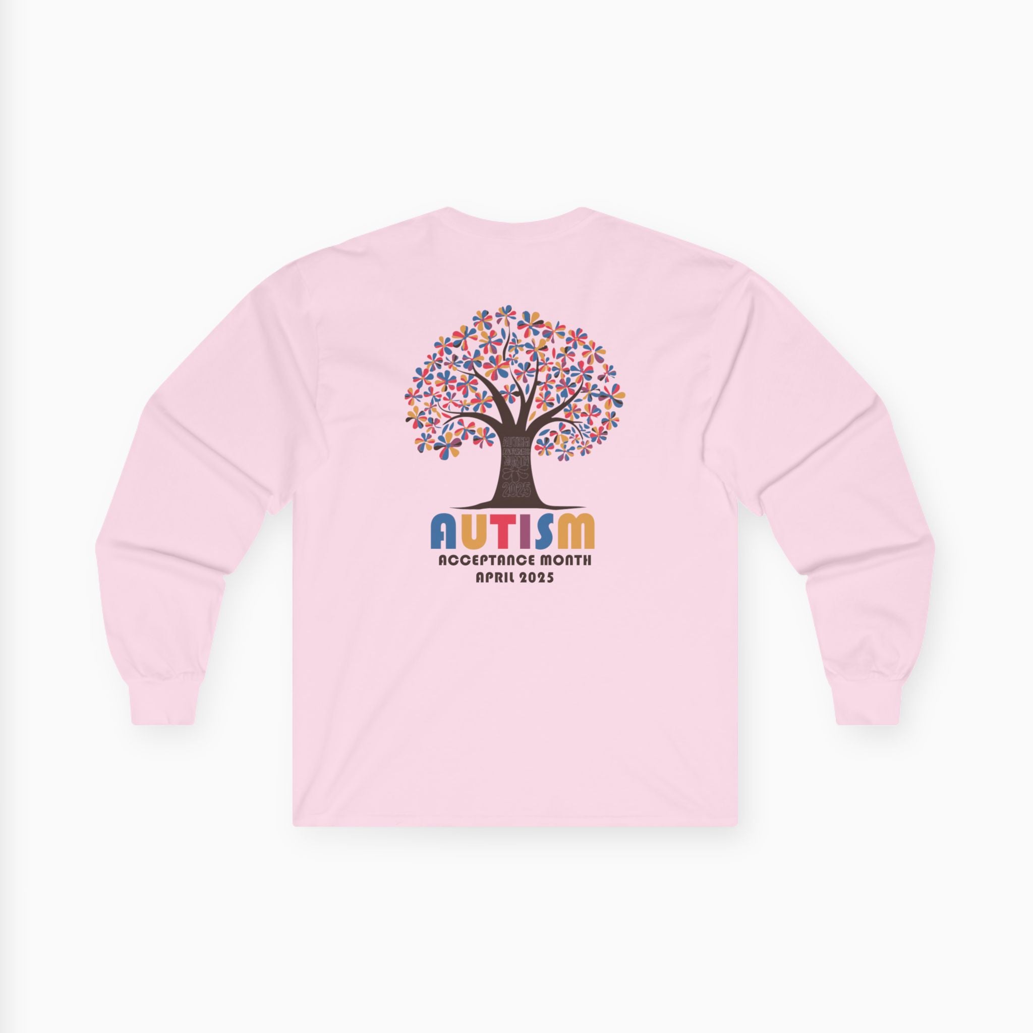 Autism Awareness 2025 - Tree of Acceptance Long Sleeve Tee
