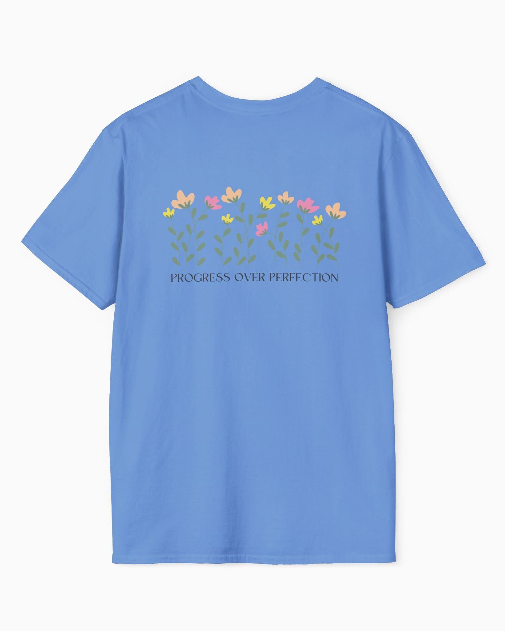 Progress over Perfection Tee w/ Back Print