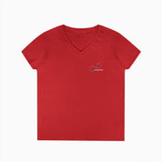 Autism Awareness 2025 - Loop of Acceptance Ladies V-Neck T-Shirt