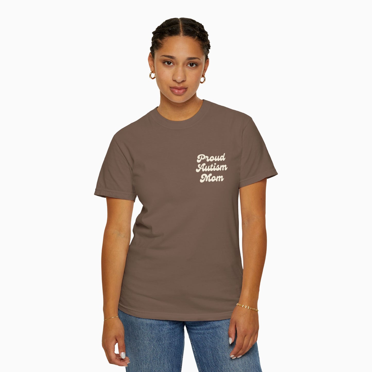 Proud Autism Mom Comfort Colors Tee