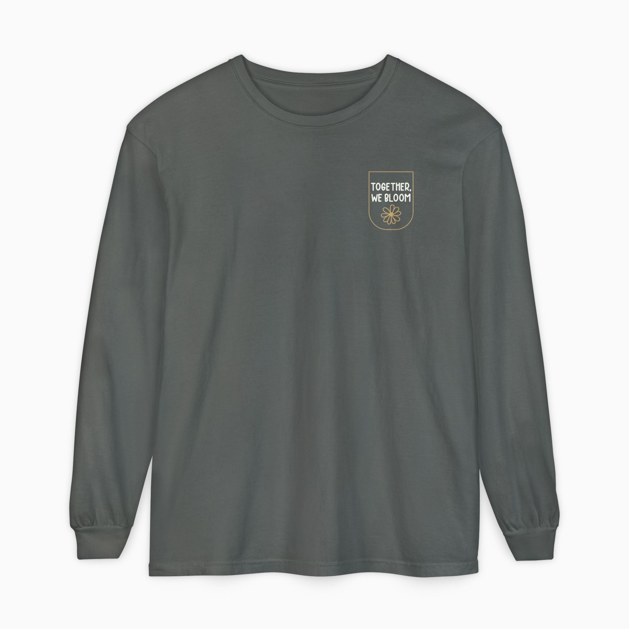 Together We Bloom Comfort Colors Long Sleeve T-Shirt