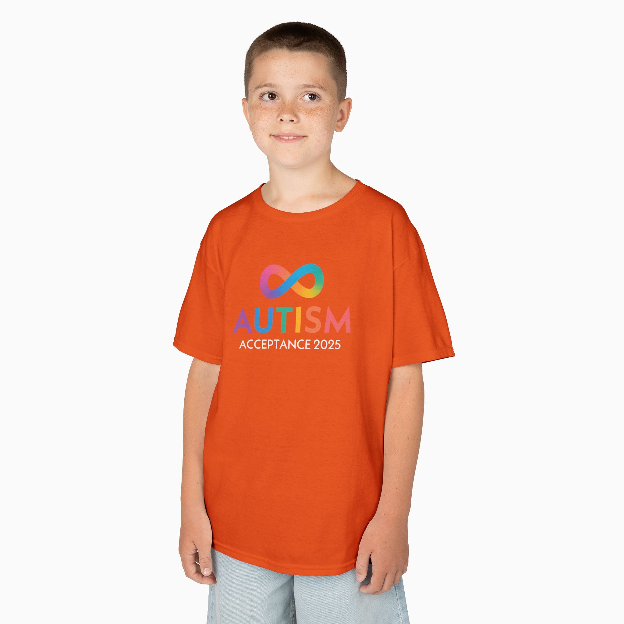 Autism Awareness 2025 - Infinity Acceptance Youth T-Shirt